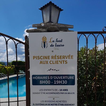 Hotel Font De Lauro Saumane-de-Vaucluse ภายนอก รูปภาพ